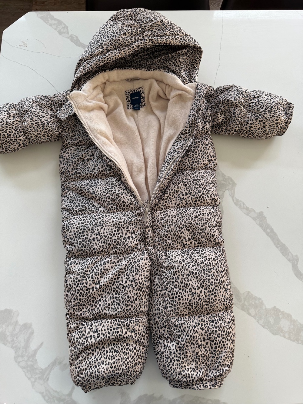 Baby Gap Cold Control Max Puffer One Piece Snowsuit  Size 18-24 Months